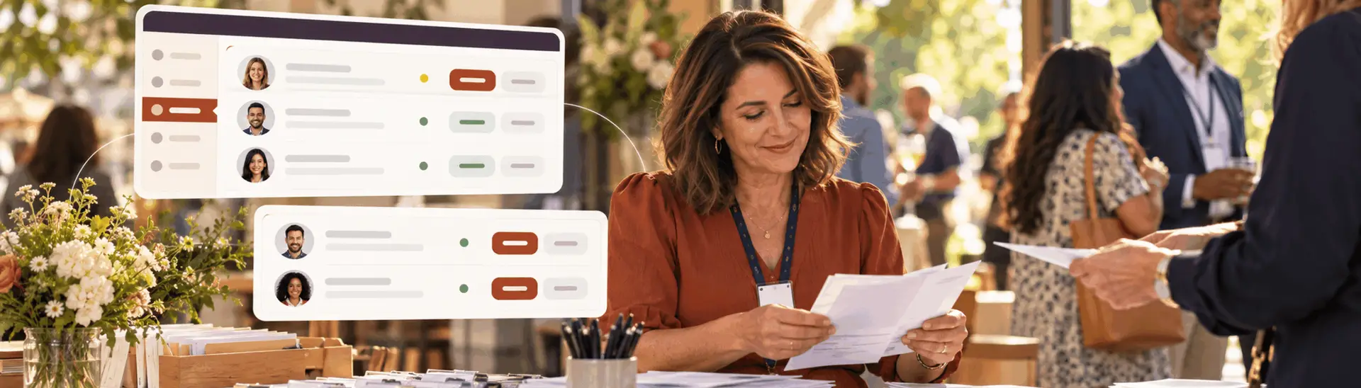 Online membership application form on an organization website, with new applications arriving in one inbox